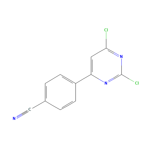 4-(2,6-dichloropyrimidin-4-yl)benzonitrile (CAS: 1491181-11-3) - Related Chemical Product