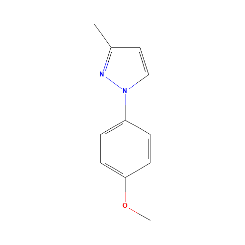 1-(4-methoxyphenyl)-3-methylpyrazole (CAS: 68338-28-3) - Related Chemical Product
