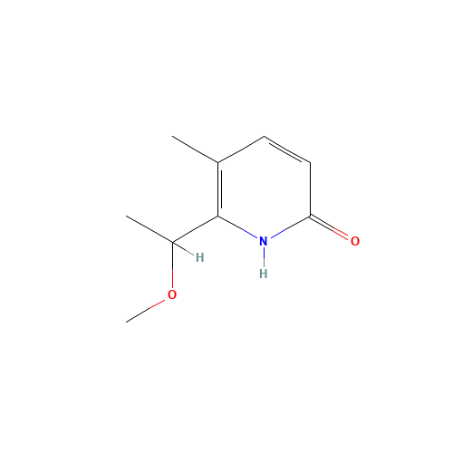 6-(1-methoxyethyl)-5-methyl-1H-pyridin-2-one (CAS: 33252-74-3) - Related Chemical Product