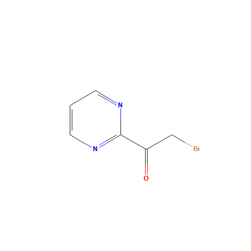 2-bromo-1-pyrimidin-2-ylethanone (CAS: 155468-45-4) - Related Chemical Product