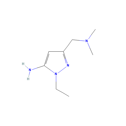 5-[(dimethylamino)methyl]-2-ethylpyrazol-3-amine (CAS: 1224888-36-1) - Related Chemical Product