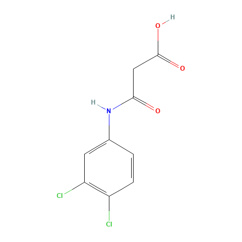 3-(3,4-dichloroanilino)-3-oxopropanoic acid (CAS: 17722-36-0) - Related Chemical Product