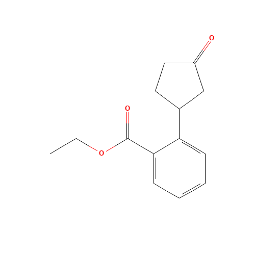 ethyl 2-(3-oxocyclopentyl)benzoate (CAS: 284022-86-2) - Related Chemical Product