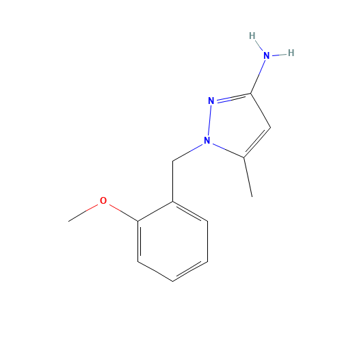 1-[(2-methoxyphenyl)methyl]-5-methylpyrazol-3-amine (CAS: 1035189-23-1) - Related Chemical Product
