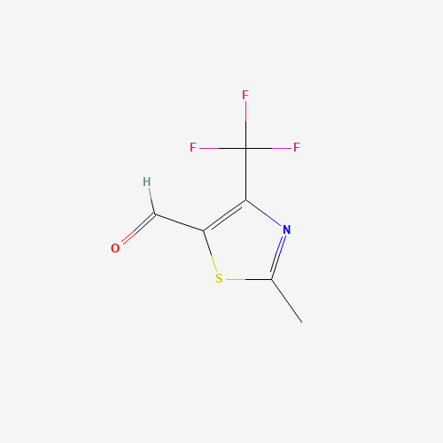 2-methyl-4-(trifluoromethyl)-1,3-thiazole-5-carbaldehyde (CAS: 1034566-13-6) - Related Chemical Product