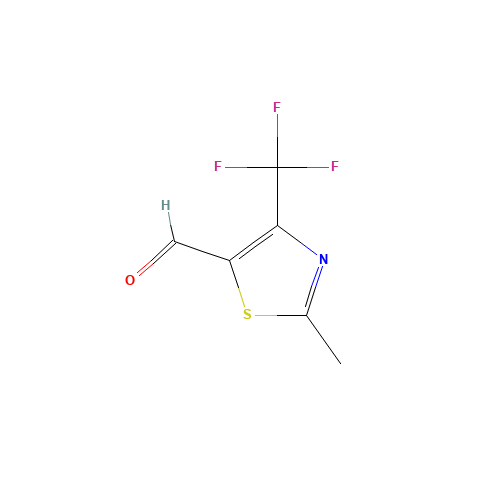 2-methyl-4-(trifluoromethyl)-1,3-thiazole-5-carbaldehyde (CAS: 1034566-13-6) - Related Chemical Product