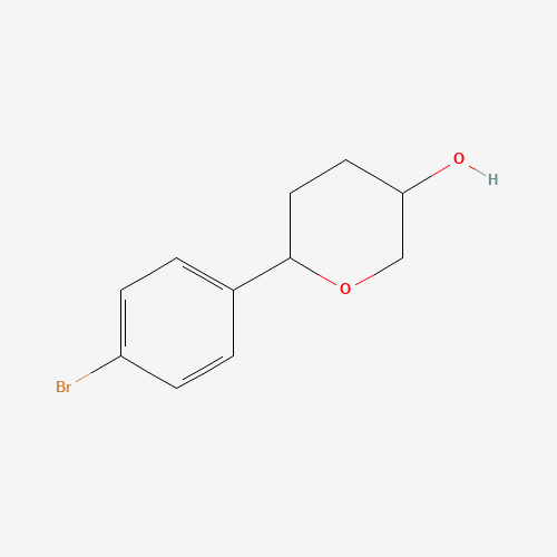 6-(4-bromophenyl)oxan-3-ol (CAS: 1476853-02-7) - Related Chemical Product