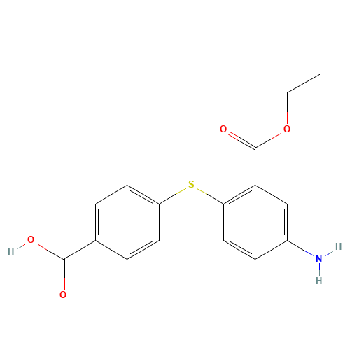 4-(4-amino-2-ethoxycarbonylphenyl)sulfanylbenzoic acid (CAS: 1456602-98-4) - Related Chemical Product