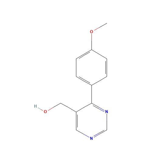 [4-(4-methoxyphenyl)pyrimidin-5-yl]methanol (CAS: 1263281-18-0) - Related Chemical Product