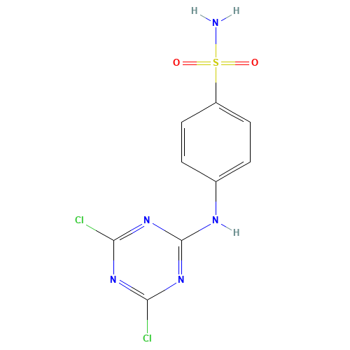 4-[(4,6-dichloro-1,3,5-triazin-2-yl)amino]benzenesulfonamide (CAS: 51757-37-0) - Related Chemical Product