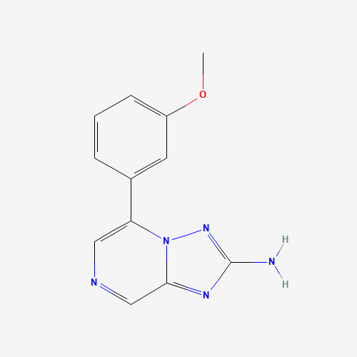5-(3-methoxyphenyl)-[1,2,4]triazolo[1,5-a]pyrazin-2-amine (CAS: 1454654-19-3) - Related Chemical Product