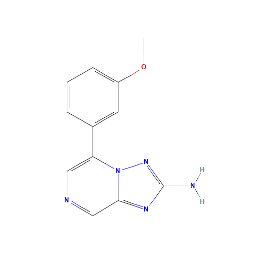 5-(3-methoxyphenyl)-[1,2,4]triazolo[1,5-a]pyrazin-2-amine (CAS: 1454654-19-3) - Related Chemical Product