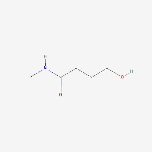 4-hydroxy-N-methylbutanamide (CAS: 37941-69-8) - Chemical Structure and Molecular Formula 