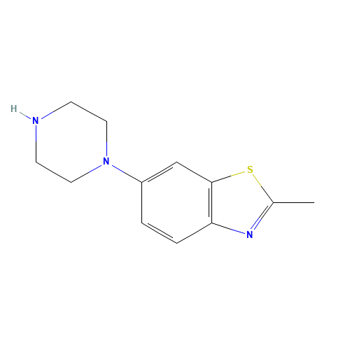 2-methyl-6-piperazin-1-yl-1,3-benzothiazole (CAS: 1176114-96-7) - Related Chemical Product