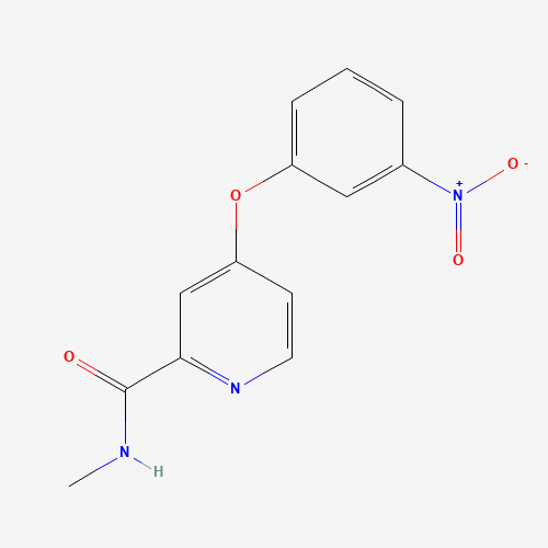 N-methyl-4-(3-nitrophenoxy)pyridine-2-carboxamide (CAS: 827029-02-7) - Related Chemical Product