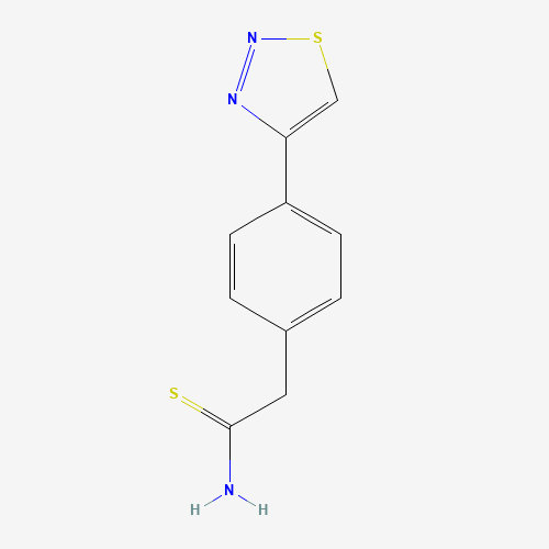 2-[4-(thiadiazol-4-yl)phenyl]ethanethioamide (CAS: 254429-83-9) - Related Chemical Product