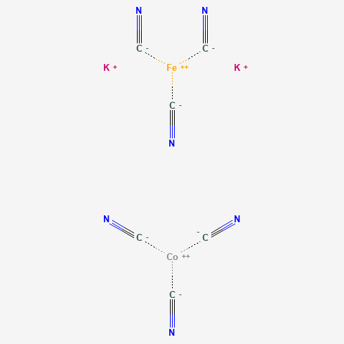 dipotassium;cobalt(2+);iron(2+);hexacyanide (CAS: 12549-23-4) - Related Chemical Product