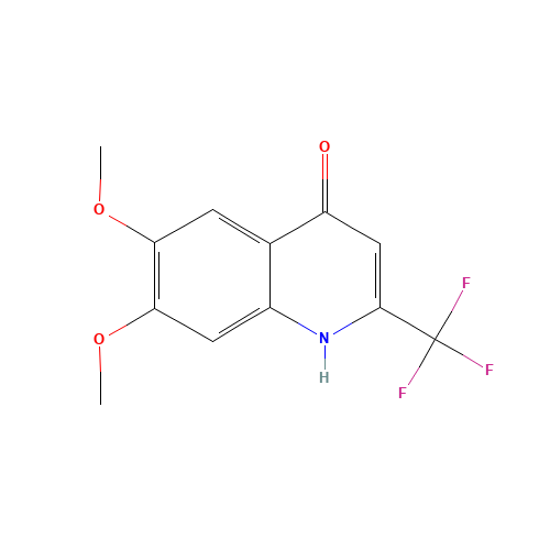 6,7-dimethoxy-2-(trifluoromethyl)-1H-quinolin-4-one (CAS: 41192-83-0) - Related Chemical Product