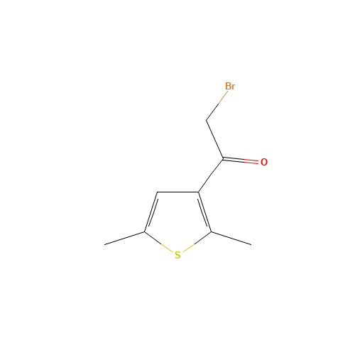 2-bromo-1-(2,5-dimethylthiophen-3-yl)ethanone (CAS: 122654-17-5) - Related Chemical Product