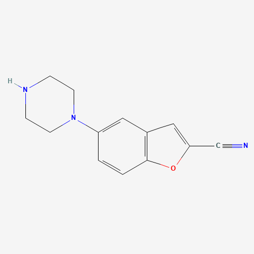 5-piperazin-1-yl-1-benzofuran-2-carbonitrile (CAS: 765936-10-5) - Related Chemical Product