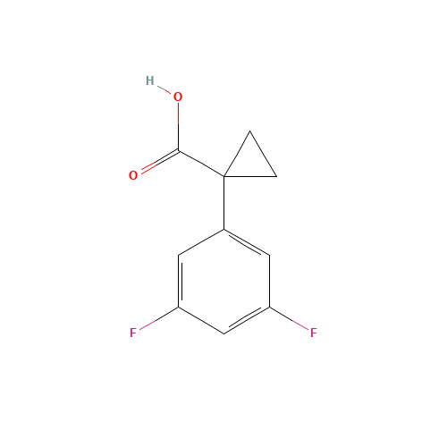 1-(3,5-difluorophenyl)cyclopropane-1-carboxylic acid (CAS: 1250510-22-5) - Related Chemical Product