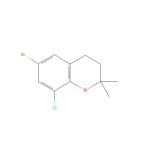 6-bromo-8-chloro-2,2-dimethyl-3,4-dihydrochromene (CAS: 1350761-33-9) - Related Chemical Product