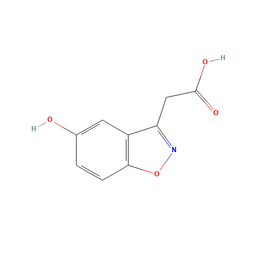 2-(5-hydroxy-1,2-benzoxazol-3-yl)acetic acid (CAS: 34173-03-0) - Related Chemical Product
