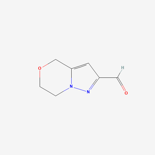 6,7-dihydro-4H-pyrazolo[5,1-c][1,4]oxazine-2-carbaldehyde (CAS: 623565-59-3) - Related Chemical Product