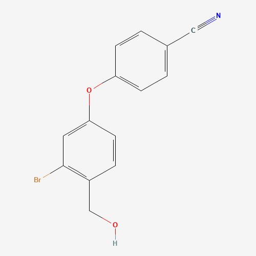 4-[3-bromo-4-(hydroxymethyl)phenoxy]benzonitrile (CAS: 906673-46-9) - Related Chemical Product