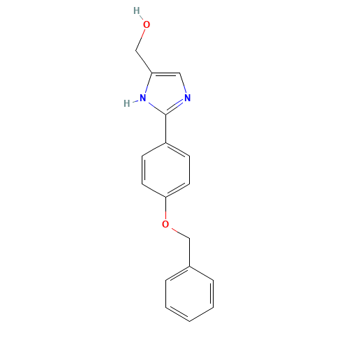 [2-(4-phenylmethoxyphenyl)-1H-imidazol-5-yl]methanol (CAS: 102151-52-0) - Related Chemical Product