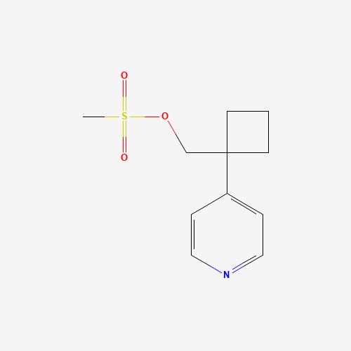 (1-pyridin-4-ylcyclobutyl)methyl methanesulfonate (CAS: 858036-04-1) - Related Chemical Product