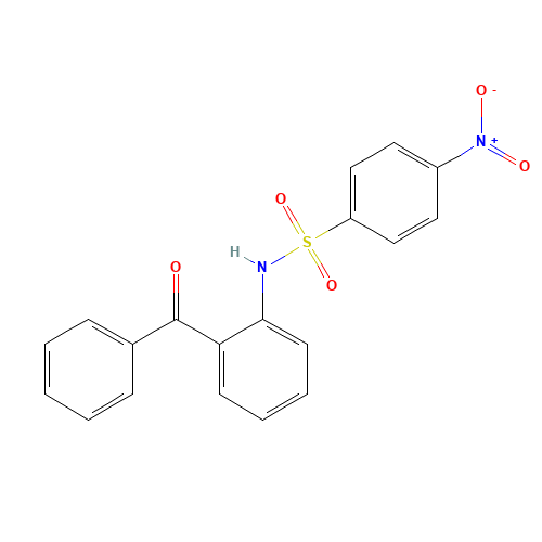 N-(2-benzoylphenyl)-4-nitrobenzenesulfonamide (CAS: 628301-24-6) - Related Chemical Product