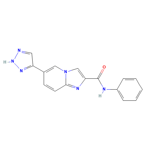N-phenyl-6-(2H-triazol-4-yl)imidazo[1,2-a]pyridine-2-carboxamide (CAS: 1167623-95-1) - Related Chemical Product