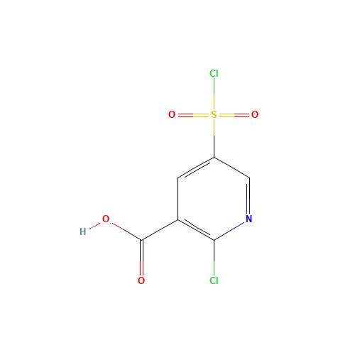 2-chloro-5-chlorosulfonylpyridine-3-carboxylic acid (CAS: 476156-65-7) - Related Chemical Product