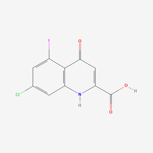 7-chloro-5-iodo-4-oxo-1H-quinoline-2-carboxylic acid (CAS: 123157-60-8) - Related Chemical Product