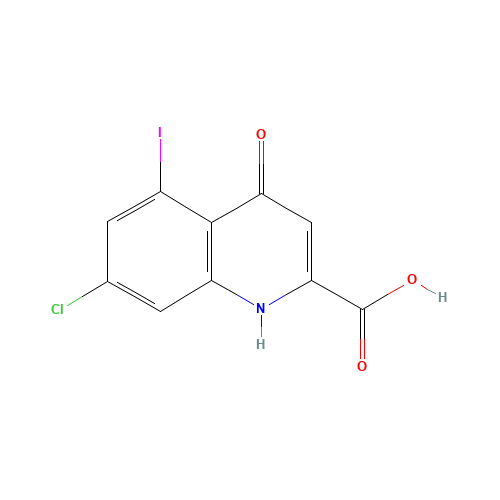 7-chloro-5-iodo-4-oxo-1H-quinoline-2-carboxylic acid (CAS: 123157-60-8) - Related Chemical Product