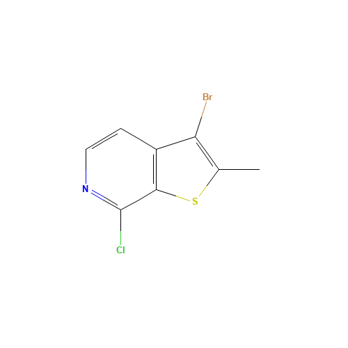 3-bromo-7-chloro-2-methylthieno[2,3-c]pyridine (CAS: 943606-37-9) - Related Chemical Product