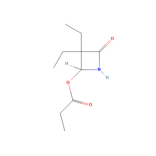 (3,3-diethyl-4-oxoazetidin-2-yl) propanoate (CAS: 142935-44-2) - Related Chemical Product