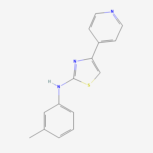 N-(3-methylphenyl)-4-pyridin-4-yl-1,3-thiazol-2-amine (CAS: 315702-99-9) - Related Chemical Product