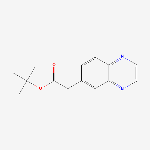 tert-butyl 2-quinoxalin-6-ylacetate (CAS: 1002309-56-9) - Related Chemical Product