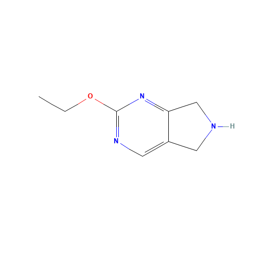 2-ethoxy-6,7-dihydro-5H-pyrrolo[3,4-d]pyrimidine (CAS: 947305-15-9) - Related Chemical Product