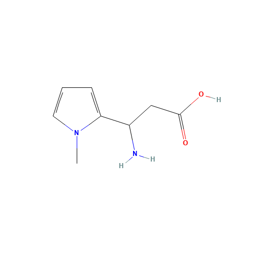 3-amino-3-(1-methylpyrrol-2-yl)propanoic acid (CAS: 773122-08-0) - Related Chemical Product