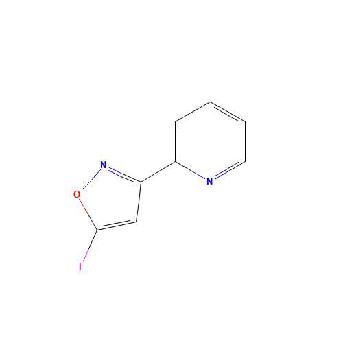 5-iodo-3-pyridin-2-yl-1,2-oxazole (CAS: 393165-18-9) - Related Chemical Product