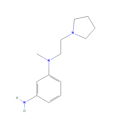 3-N-methyl-3-N-(2-pyrrolidin-1-ylethyl)benzene-1,3-diamine (CAS: 1178566-20-5) - Related Chemical Product