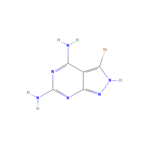 3-bromo-2H-pyrazolo[3,4-d]pyrimidine-4,6-diamine (CAS: 144750-82-3) - Related Chemical Product