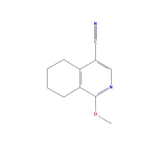 1-methoxy-5,6,7,8-tetrahydroisoquinoline-4-carbonitrile (CAS: 1357185-52-4) - Related Chemical Product