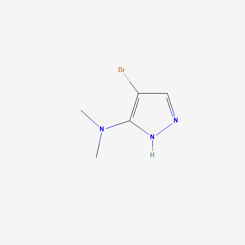 4-bromo-N,N-dimethyl-1H-pyrazol-5-amine (CAS: 1146951-53-2) - Related Chemical Product