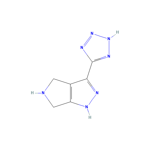3-(2H-tetrazol-5-yl)-1,4,5,6-tetrahydropyrrolo[3,4-c]pyrazole (CAS: 1270030-10-8) - Related Chemical Product