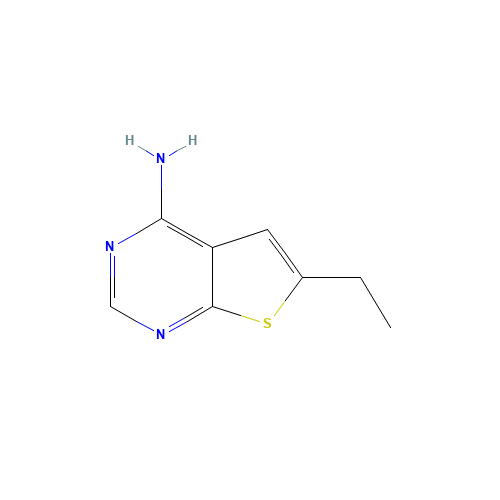 6-ethylthieno[2,3-d]pyrimidin-4-amine (CAS: 879873-49-1) - Related Chemical Product