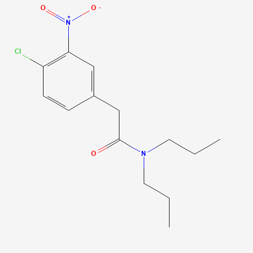 2-(4-chloro-3-nitrophenyl)-N,N-dipropylacetamide (CAS: 938193-22-7) - Related Chemical Product